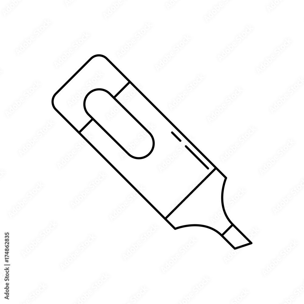 highlighter pen icon highlighter pen icon