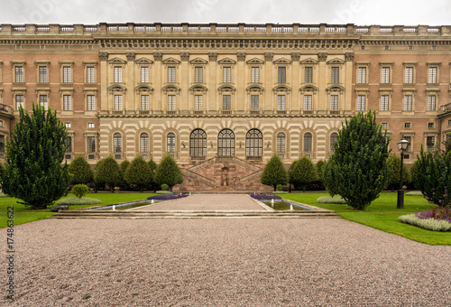 Garden in front of Royal Palace, Stockholm