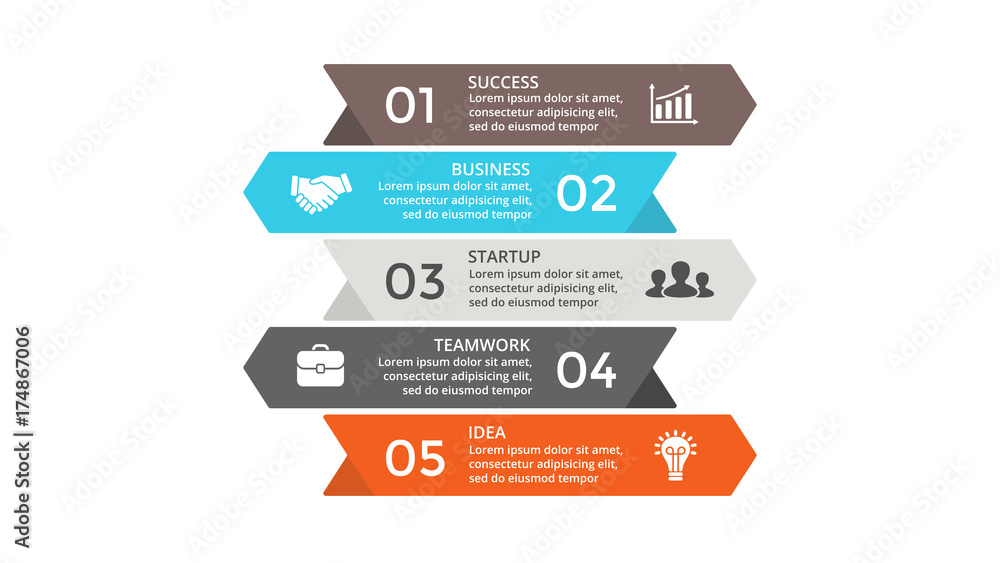 Vector arrows infographic, diagram chart, graph presentation. Business concept with options, parts, steps, processes. Vector arrows infographic, diagram chart, graph presentation. Business concept with options, parts, steps, processes.
