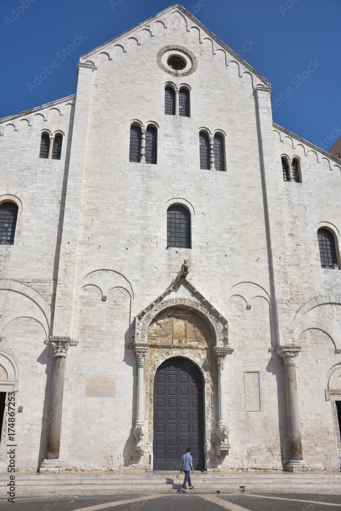 Puglia, Bari, facciata della Basilica di San Nicola
