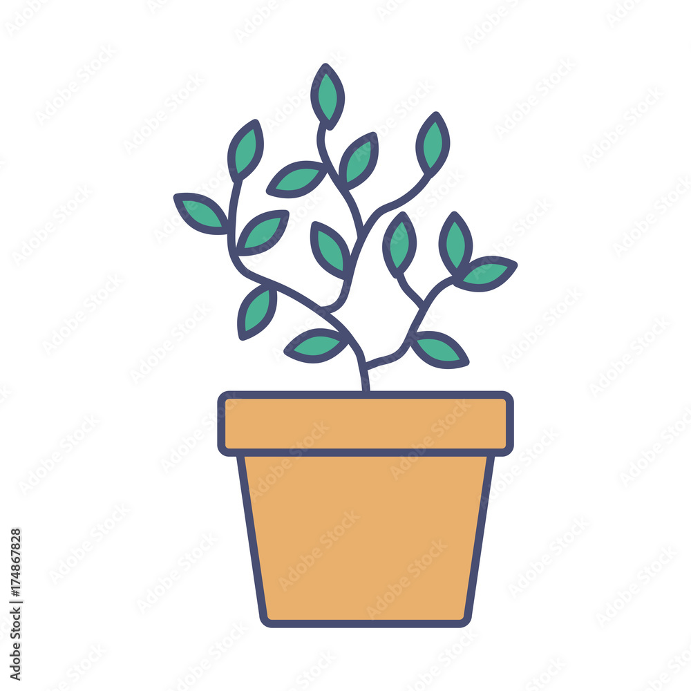 plant in a pot icon plant in a pot icon