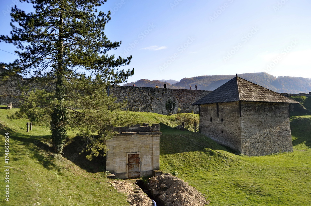 Fortress in Jajce, Bosnia and Hezegovina