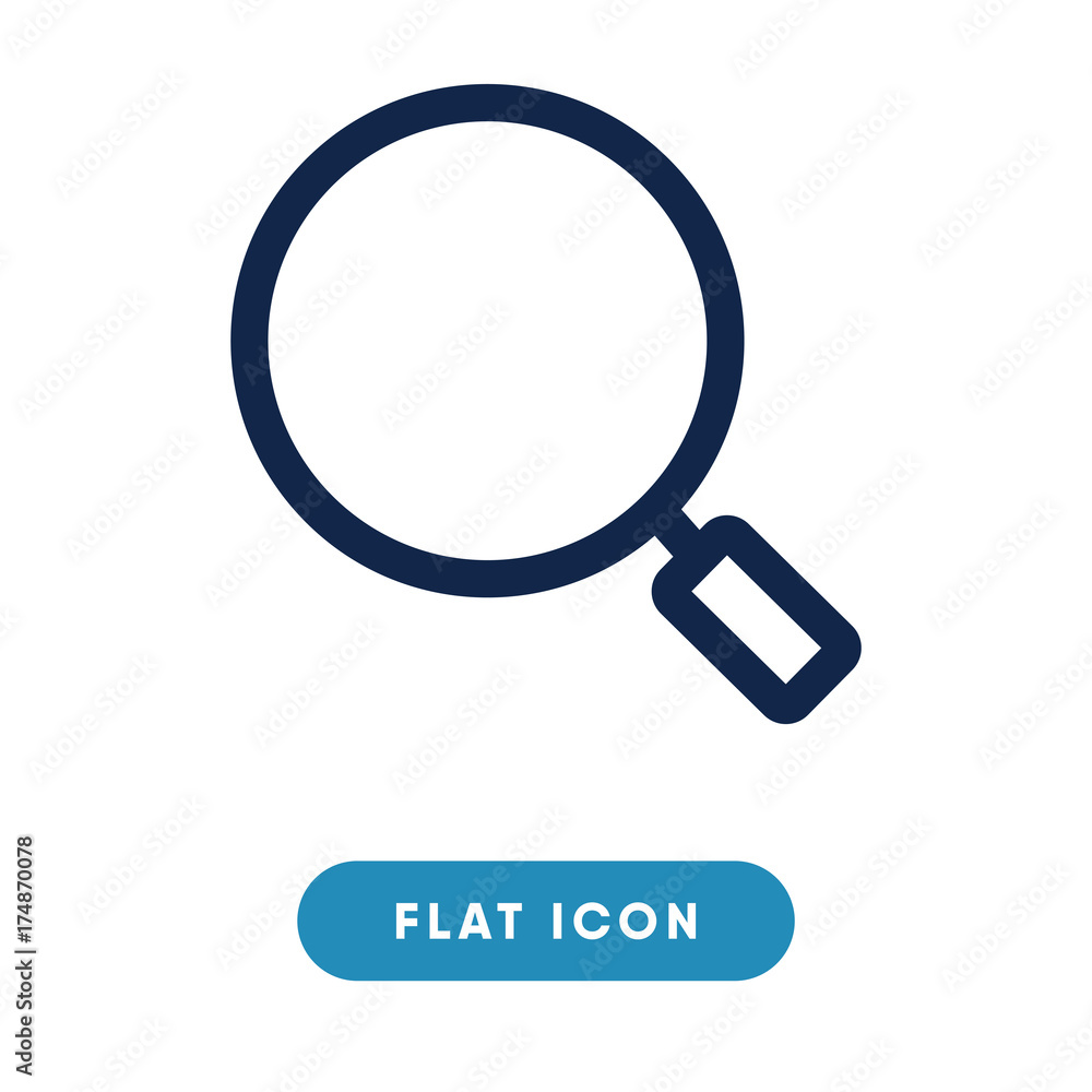 Search vector icon, zoom symbol. Modern, simple flat vector illustration for web site or mobile app Search vector icon, zoom symbol. Modern, simple flat vector illustration for web site or mobile app