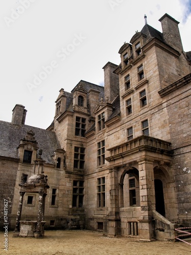 Château de Kerjean, Saint-Vougay, Finistère 