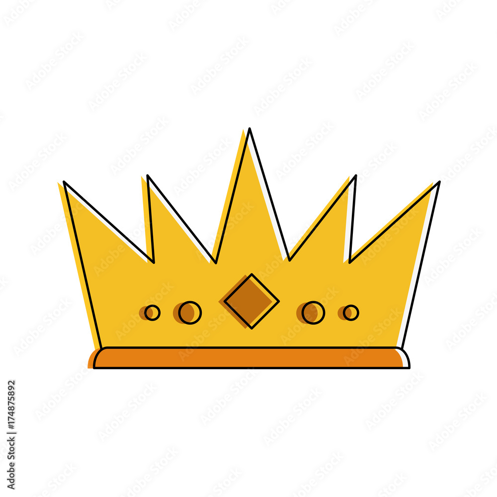 royal crown icon image vector illustration design royal crown icon image vector illustration design