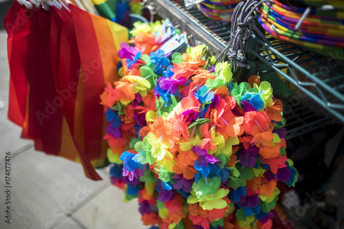 Pride LGBT Festival mechandise stall