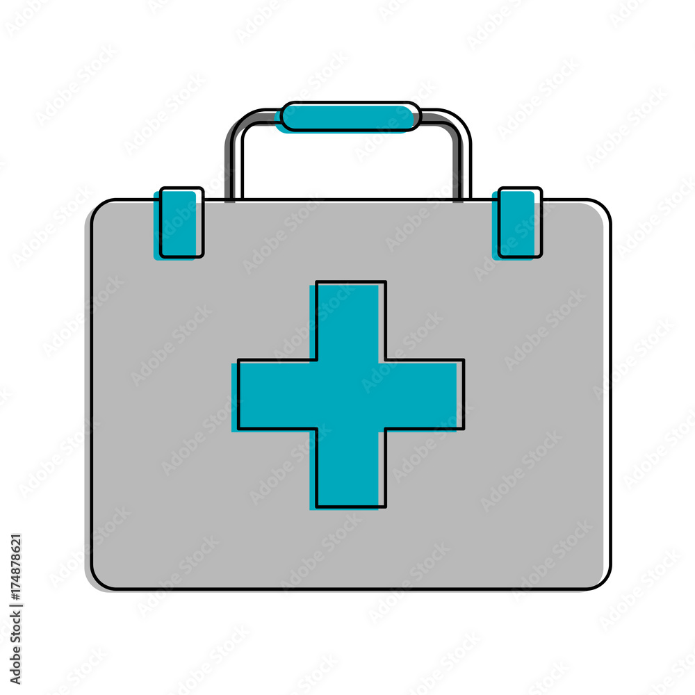 first aid kit healthcare related icon image vector illustration design first aid kit healthcare related icon image vector illustration design