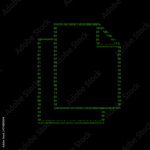 Hacker - 101011010 Icon - Akte