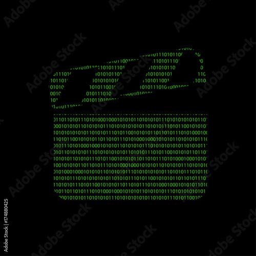 Hacker - 101011010 Icon - Filmklappe - Filmdreh