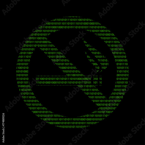 Hacker - 101011010 Icon - Rauchverbot