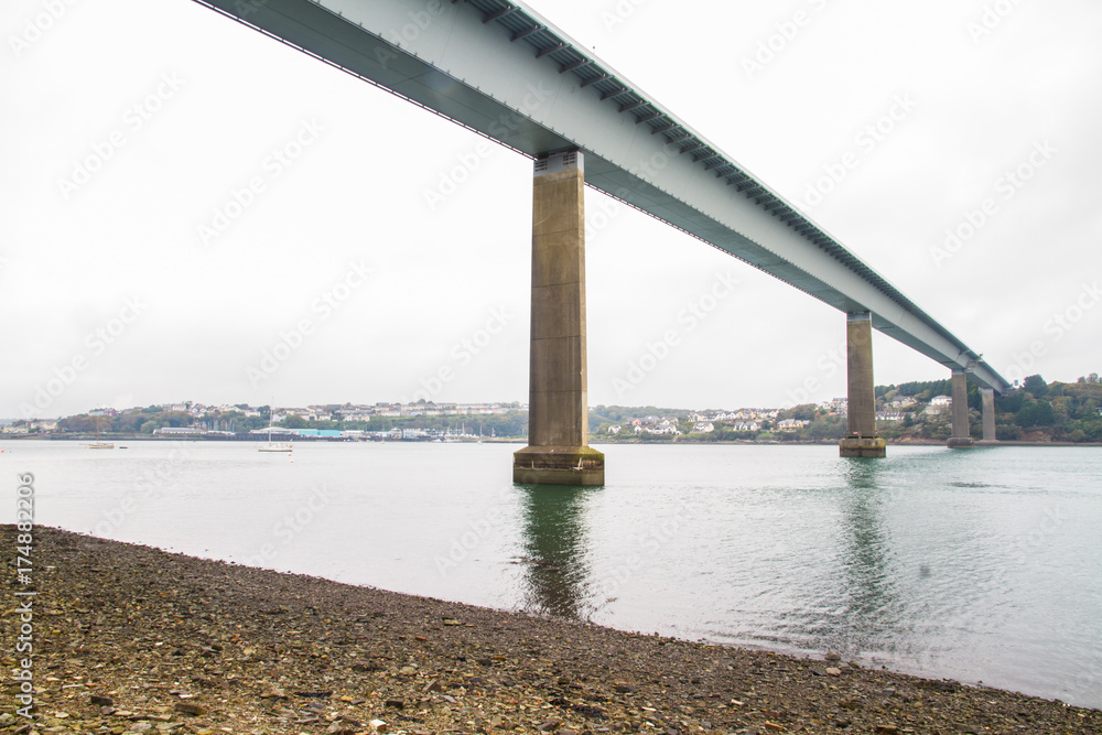 Underside of the Cleddau Bridge Underside of the Cleddau Bridge