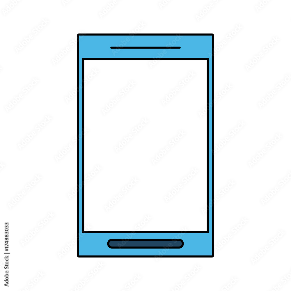smartphone with blank screen icon image vector illustration design smartphone with blank screen icon image vector illustration design