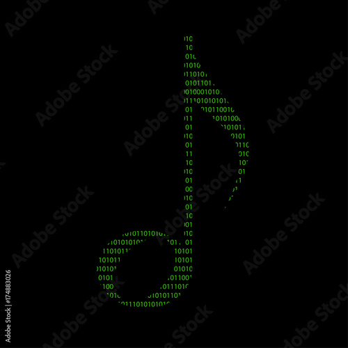 Hacker - 101011010 Icon - Note