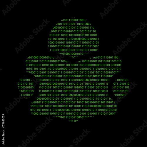 Hacker - 101011010 Icon - Leser