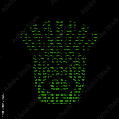 Hacker - 101011010 Icon - Pommes