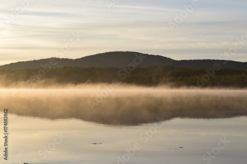 sunrise in mountains