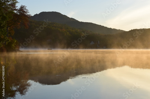 sunrise in mountains