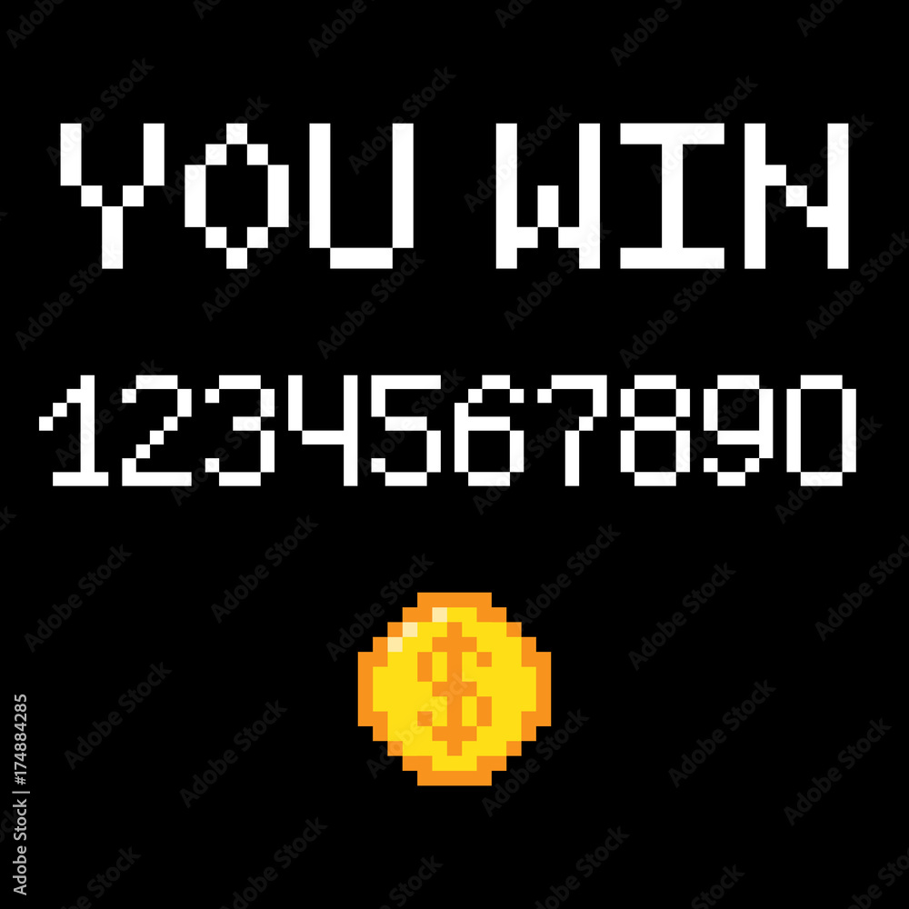 Vector 8 bit You win Vector 8 bit You win