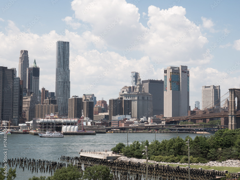 Obraz premium NYC from Brooklyn