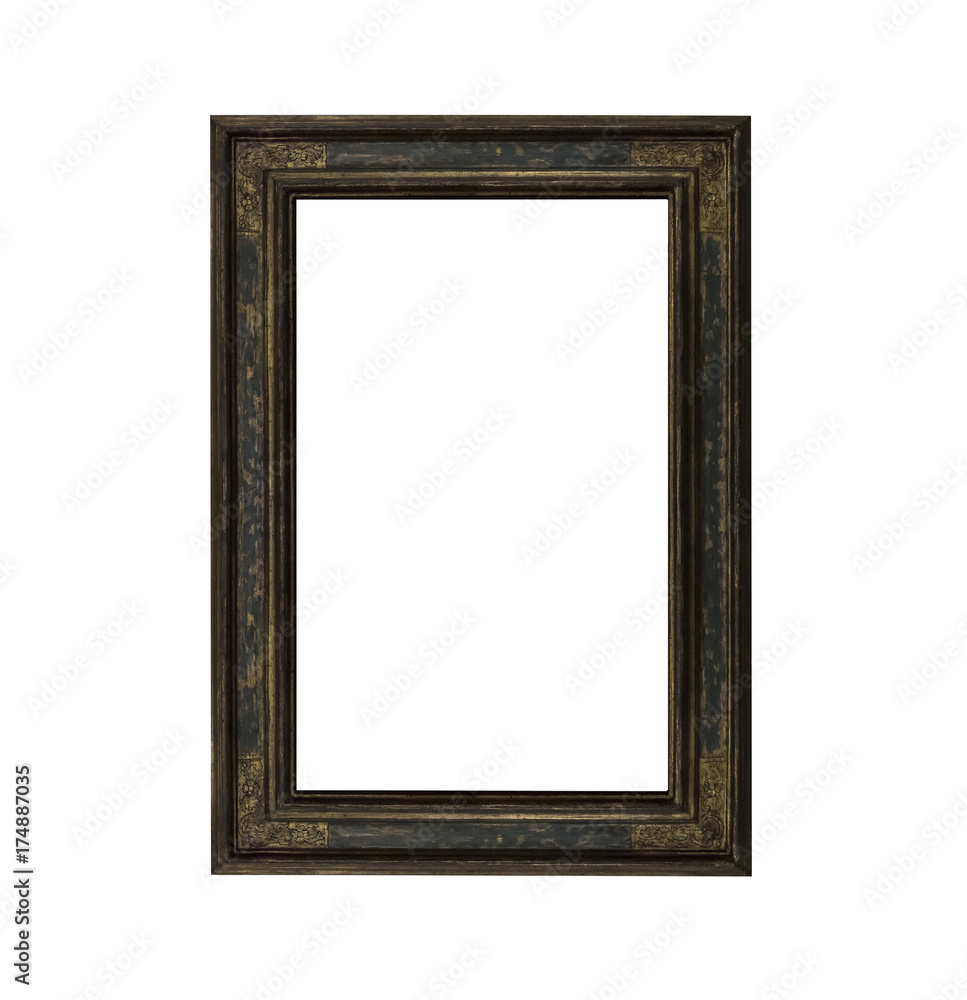 Old picture frame. Old picture frame.