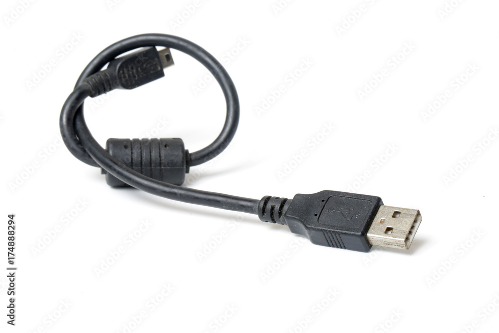 Cable connector micro USB to USB Cable connector micro USB to USB