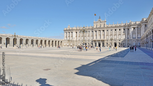 Royal Palace in Madrid, Spain #174907219