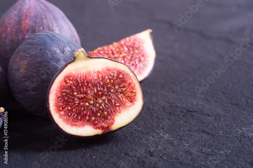 Ripe sweet figs
