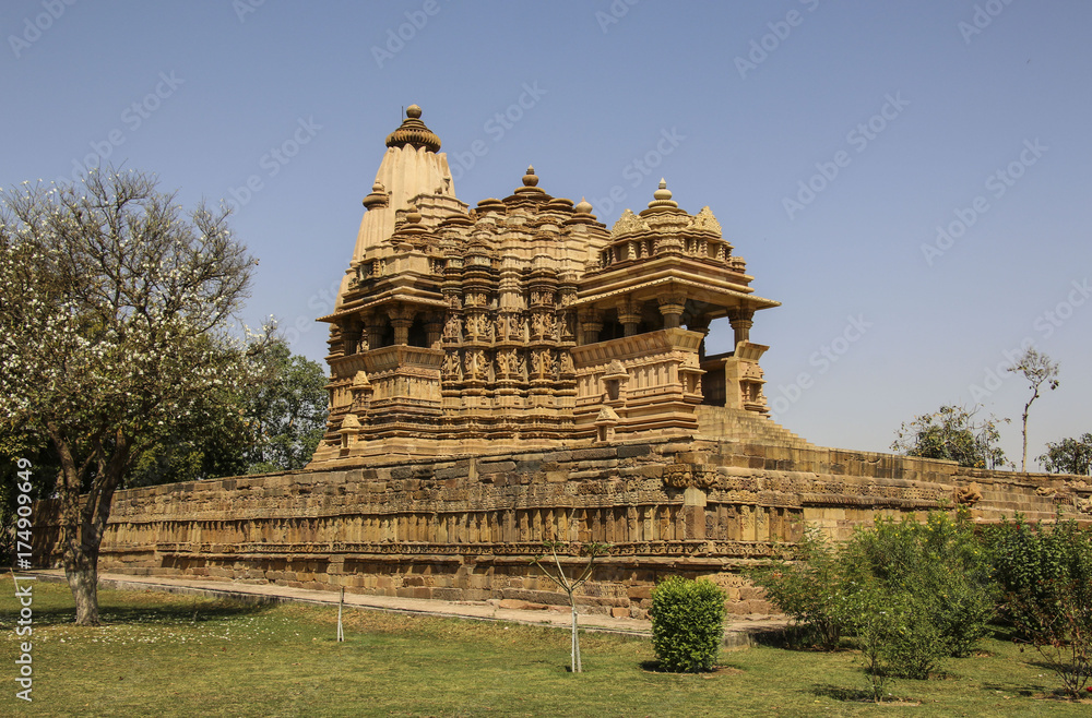 Madhya PradeshTemple, Western Temples of Khajuraho,India Madhya PradeshTemple, Western Temples of Khajuraho,India