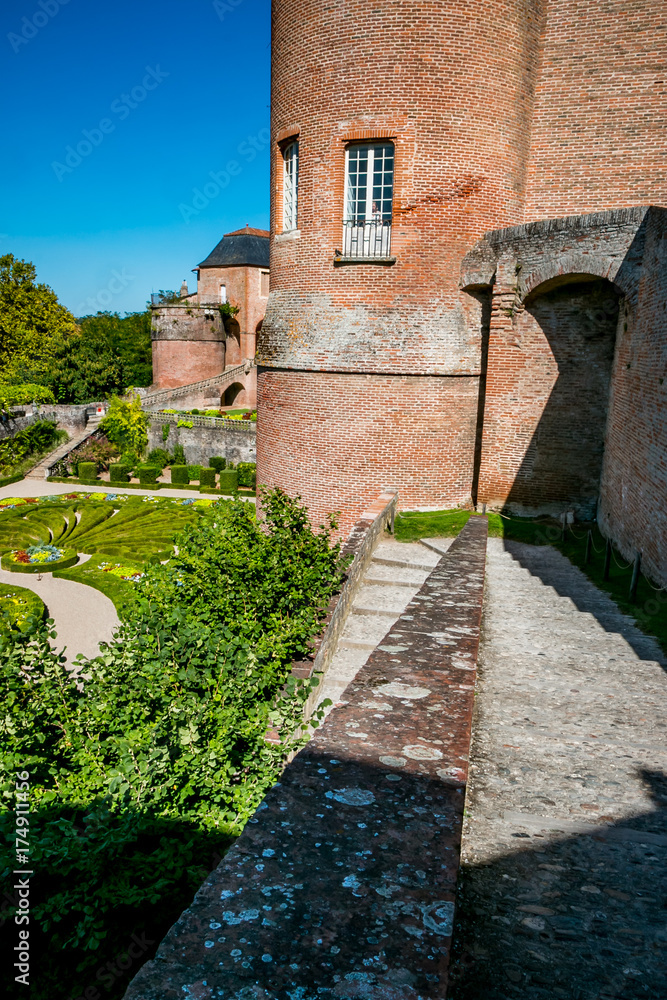 Les jardins du Musée Toulouse-Lautrec à Albi