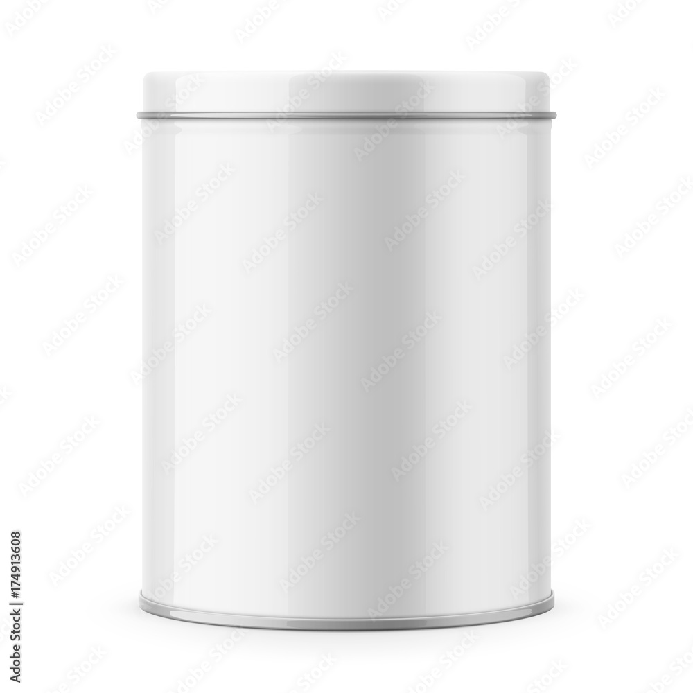 Round glossy tin can template. Round glossy tin can template.