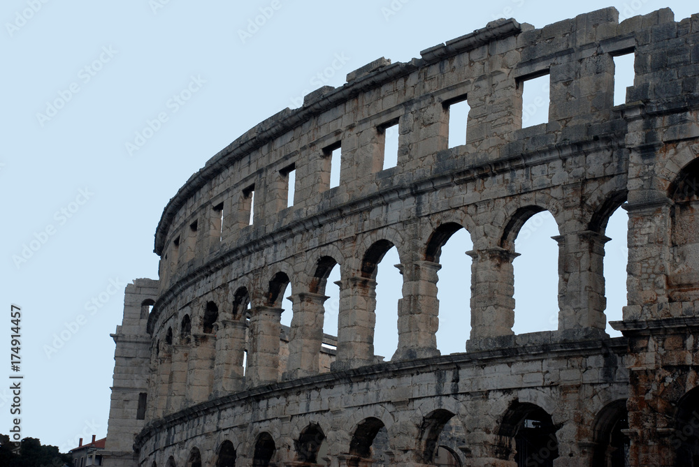 Fototapeta premium Amphitheater im Pula 
