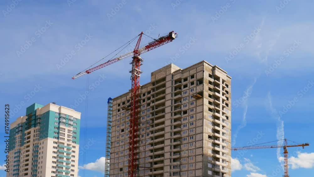 Construction of concrete buildings Construction of concrete buildings