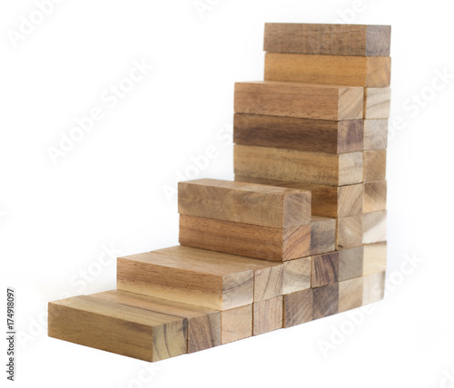 wood blocks growth chart