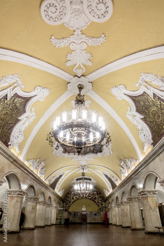 Ancient  ceiling, Moscow