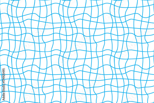 Blue seine seamless pattern
