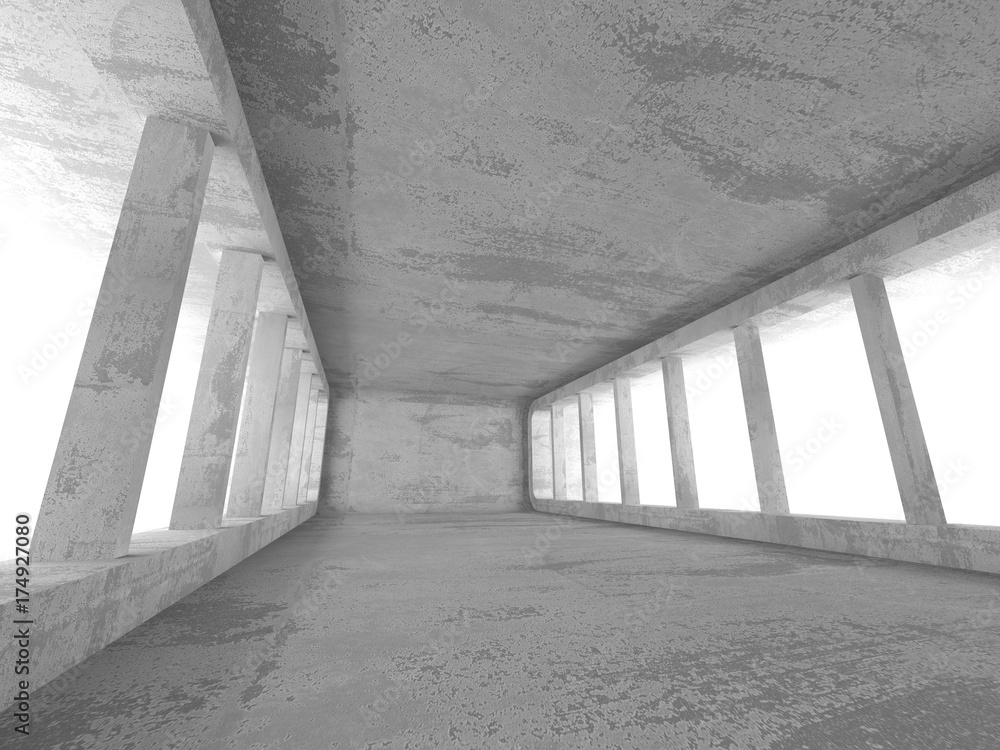 Dark empty room. Concrete rusty walls. Architecture background Dark empty room. Concrete rusty walls. Architecture background