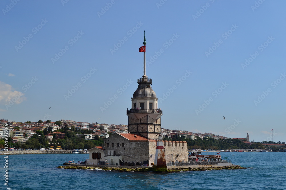 Fototapeta premium Girl Tower, Kız Kulesi