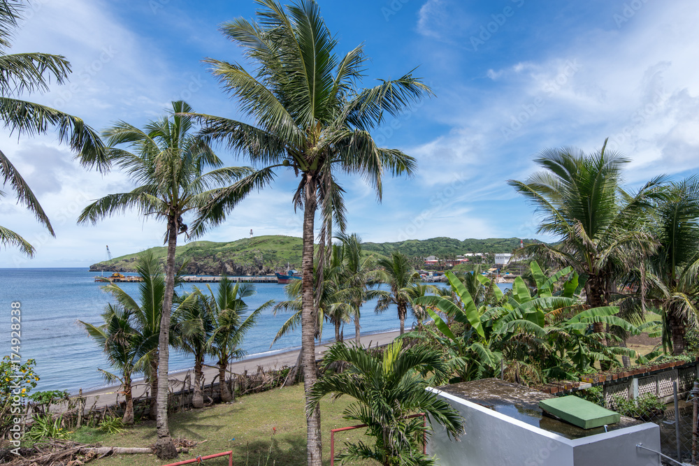 Obraz premium beach view at Basco , Ivatan Island , Batanes