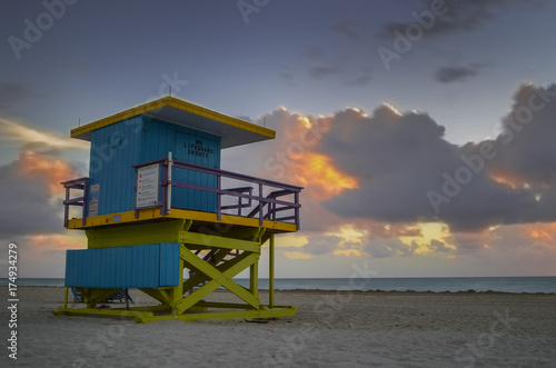 Lifeguard Häuschen Miami © Yannick