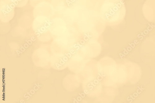 bokeh background light orange