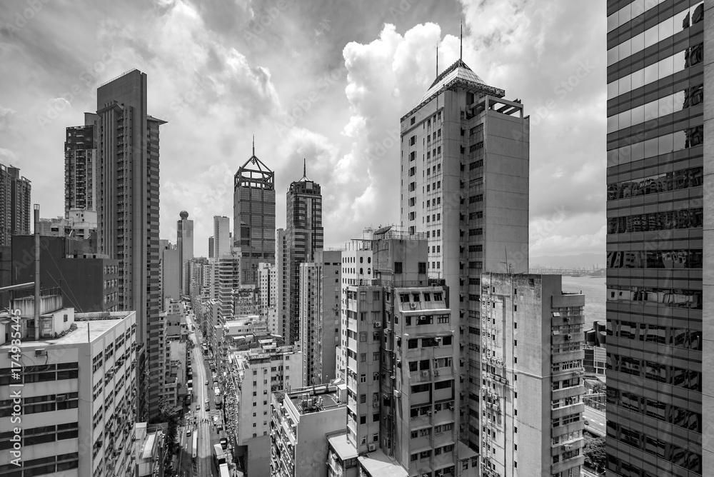 Hong Kong's dilapidated tall buildings