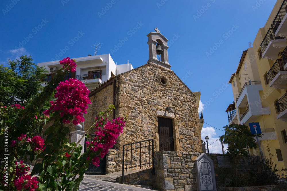 Little church in greece