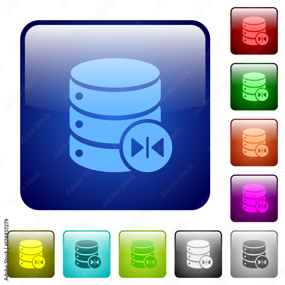 Select database table column color square buttons Select database table column color square buttons