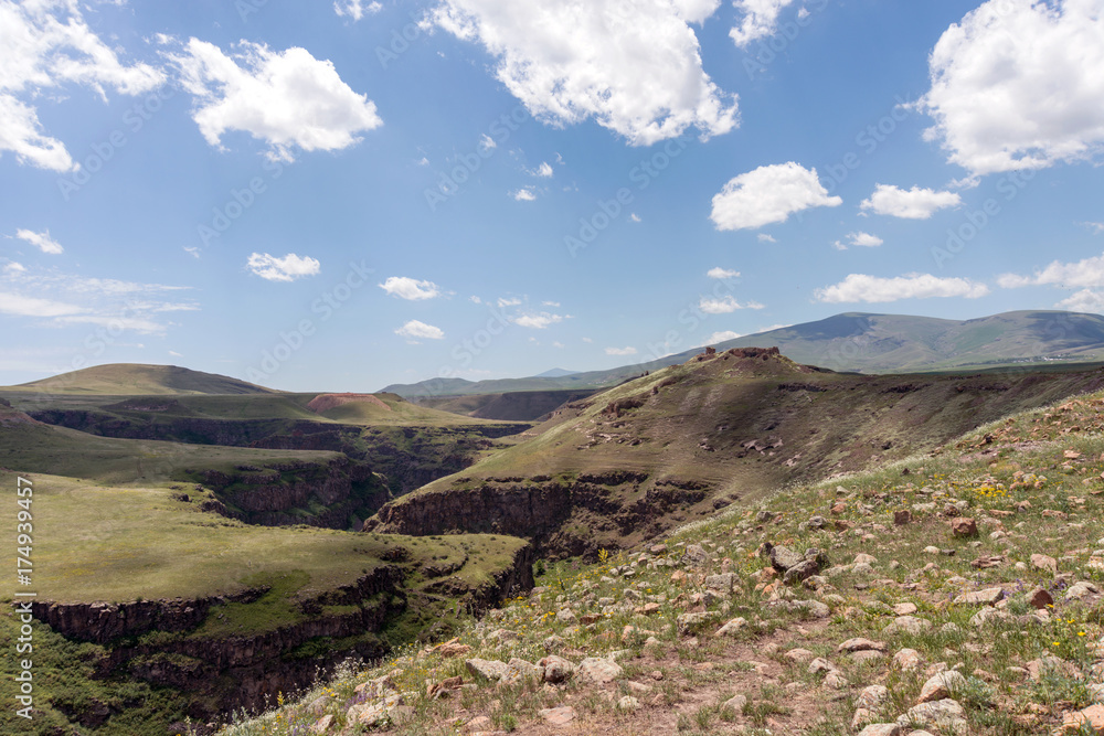 Ani is a ruined medieval Armenian city now situated in Turkey's province of Kars, next to the closed border with Armenia.