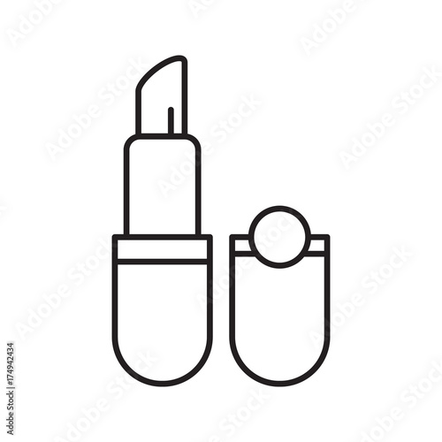 Lipstick linear icon