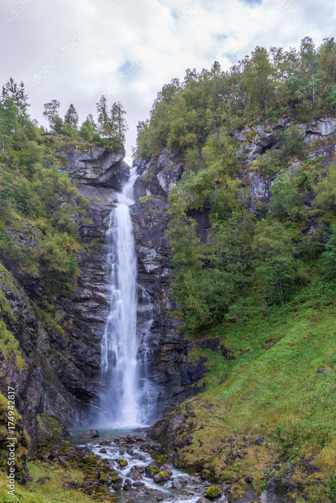 Wasserfall in Norwegen, Tjugenfossen