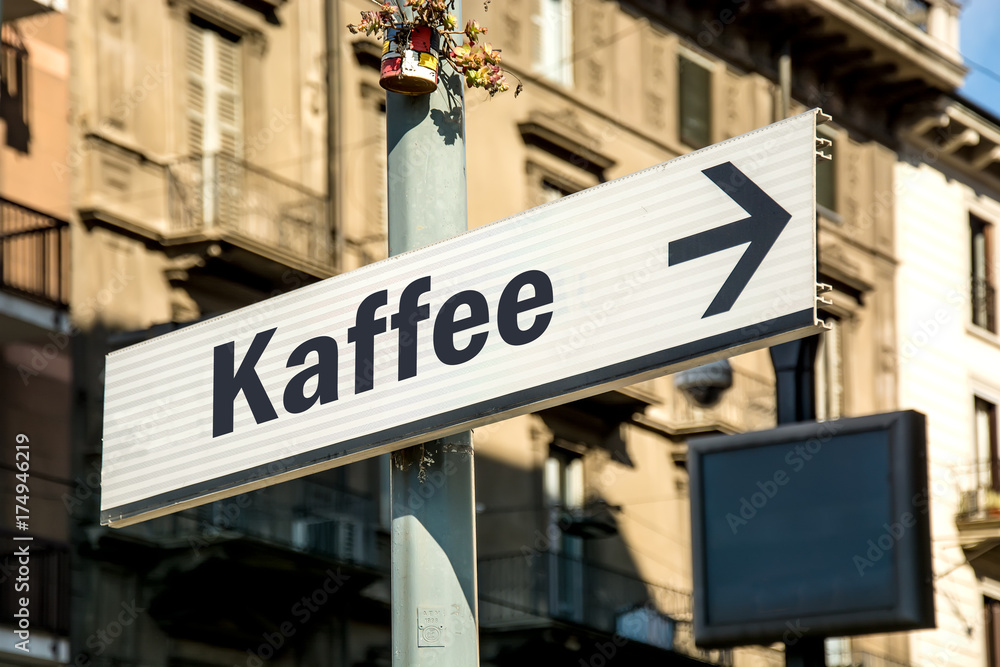 Schild 219 - Kaffee