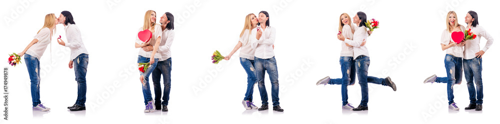 Pair of man and woman Pair of man and woman