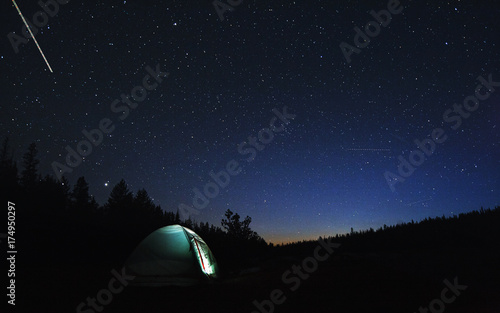 Camping under the Stars photo