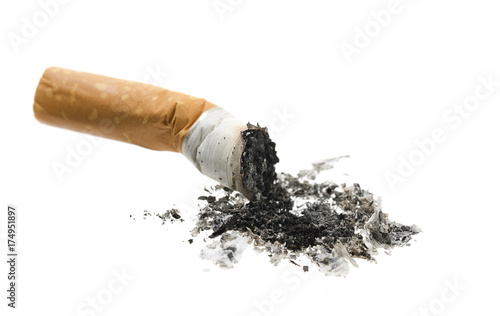 Cigarette Butt Isolated